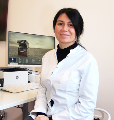 Ärztin Anastasiia Dobrovolska - Kontaktbild